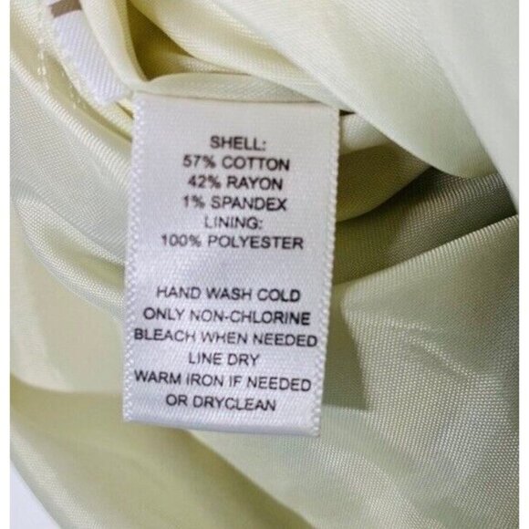 Ann Taylor Loft Animal Leopard Print Mid Rise Pencil Mini Skirt size 2 Petite - Picture 5 of 5